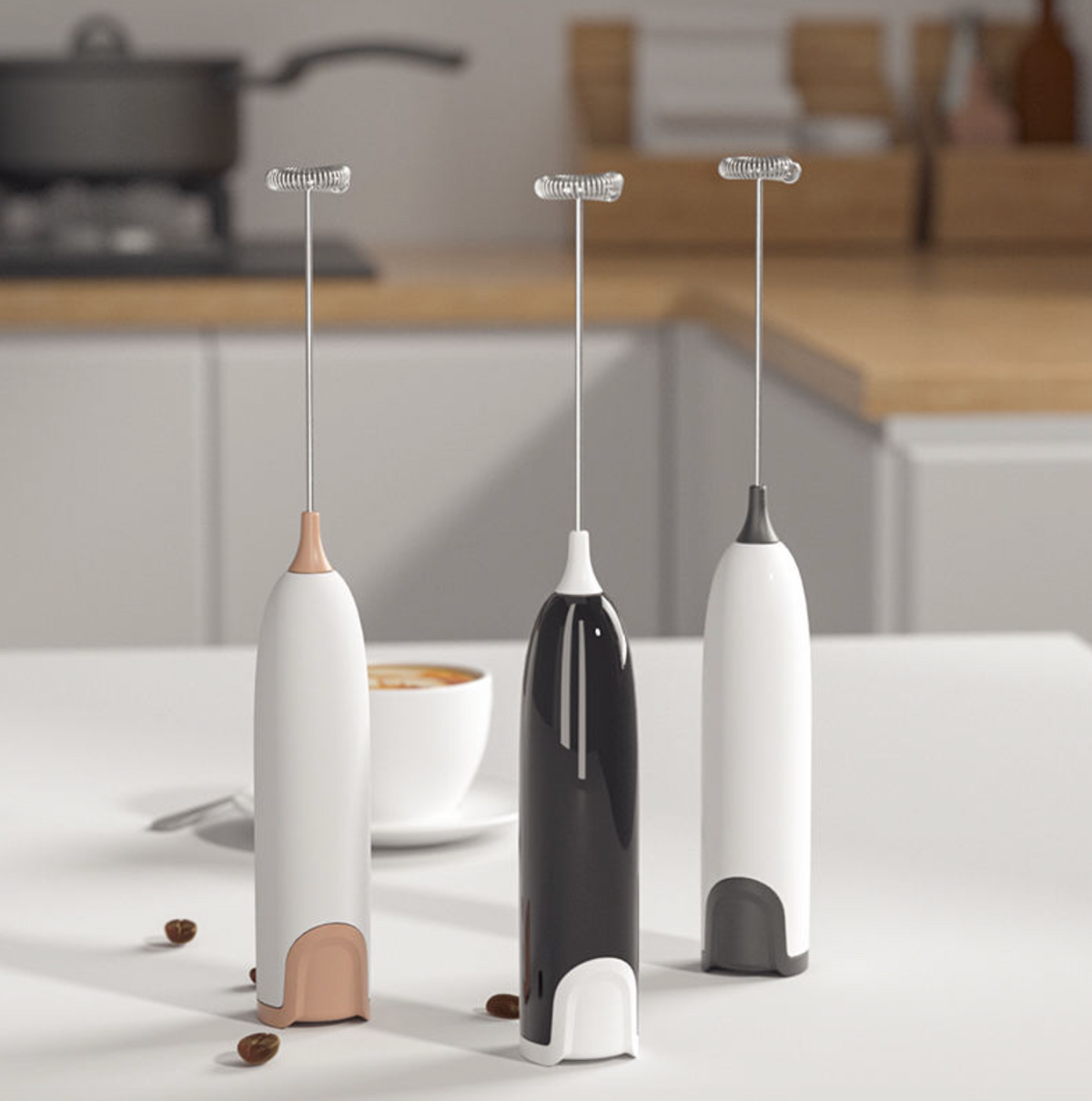 Portable Rechargeable USB Milk Frother