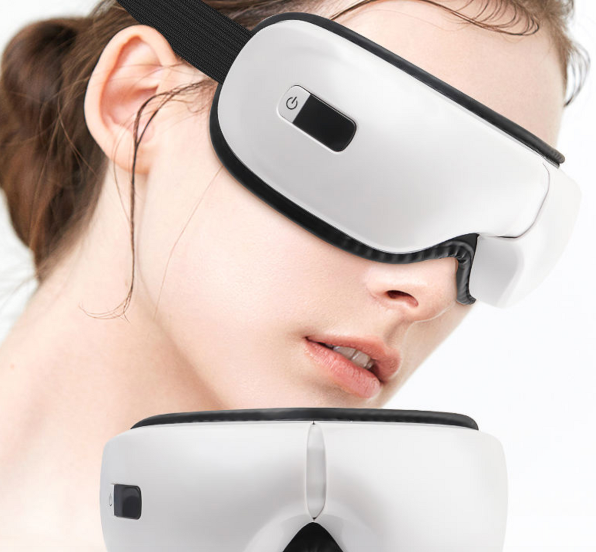 Wireless Heated Eye Massager with Air Pressure, Vibration & Music