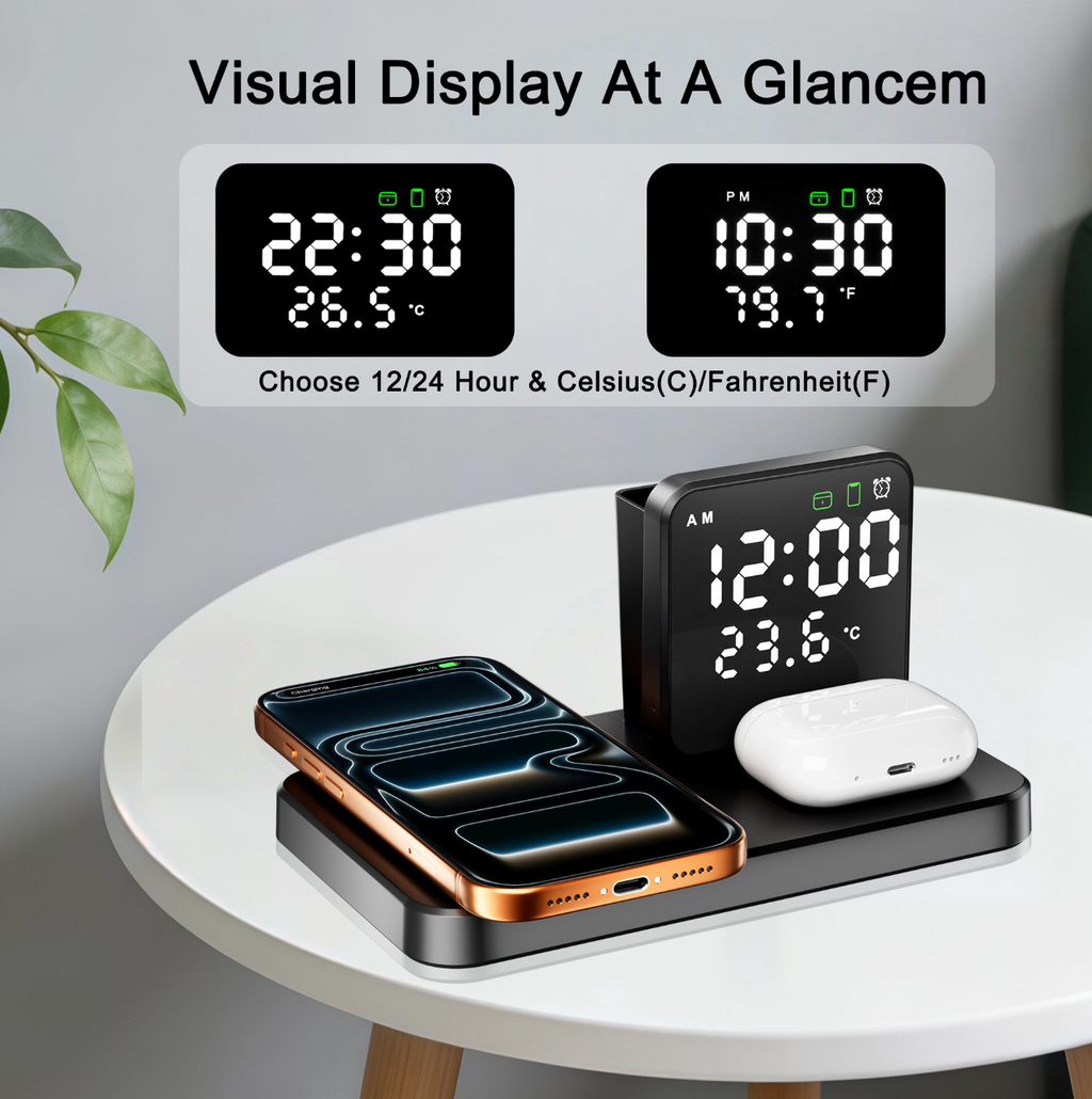 3-in-1 Wireless Charging Station