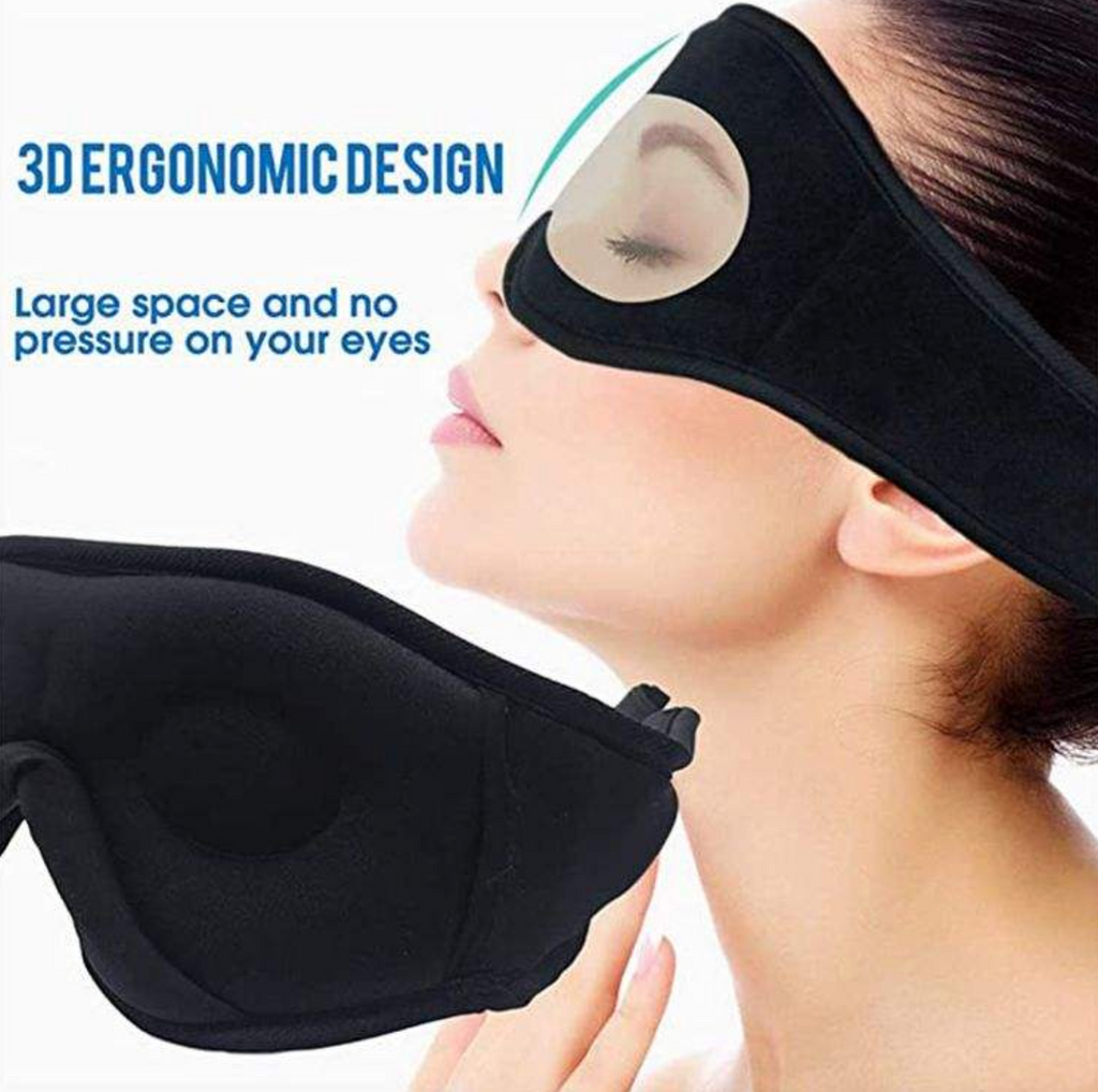 2026 Wireless Bluetooth Sleep Mask with Bone Conduction Headphones