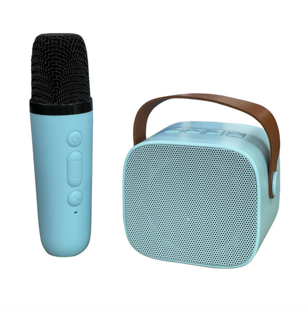 Mini Karaoke Bluetooth Speaker with Microphone