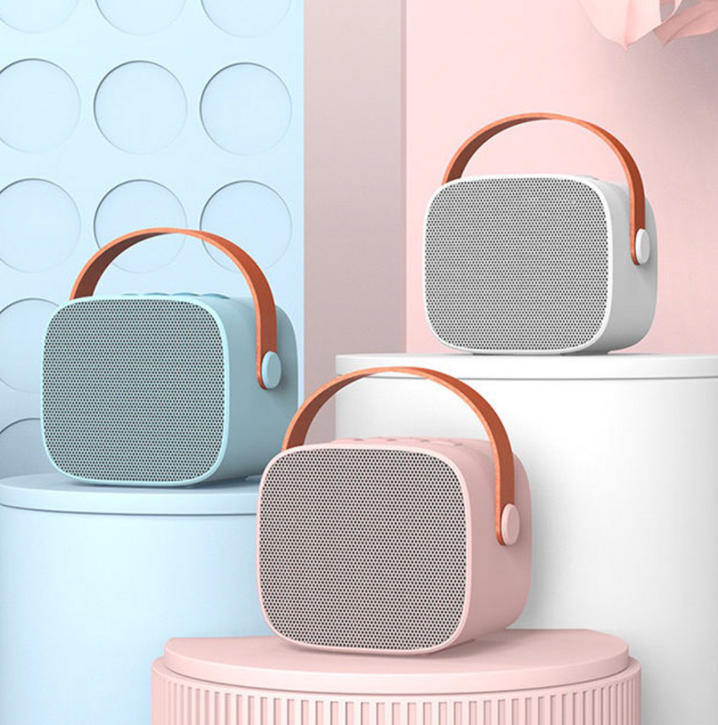 Mini Karaoke Bluetooth Speaker with Microphone